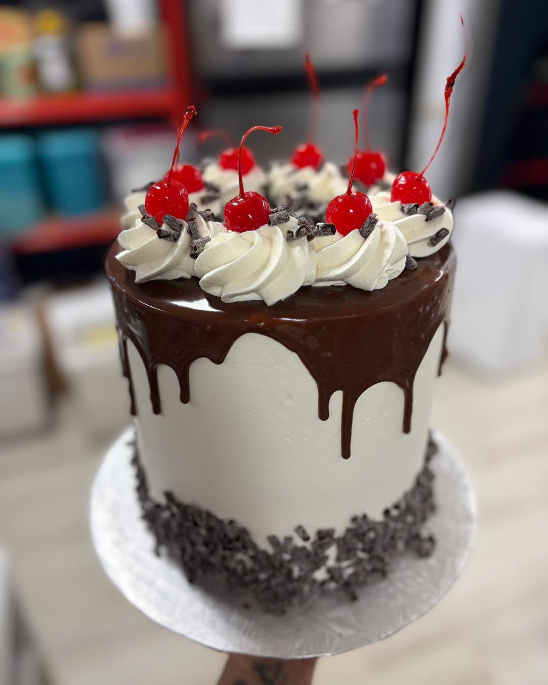 Gâteau gourmand - Forêt Noire