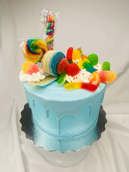 Gâteau explosion de bonbons