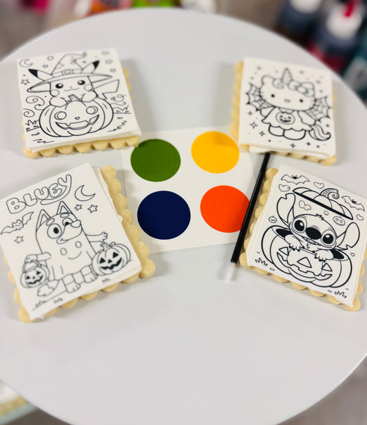 Kit prêt à décorer – Biscuits Halloween