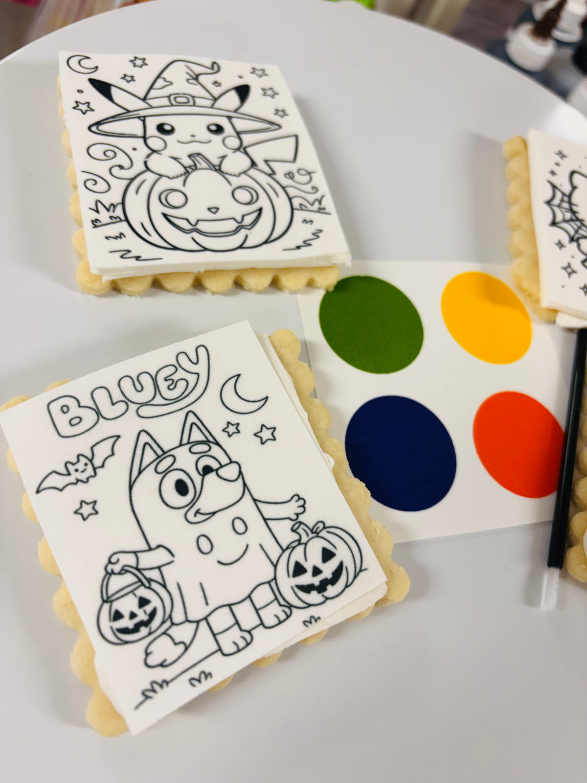 Kit prêt à décorer – Biscuits Halloween