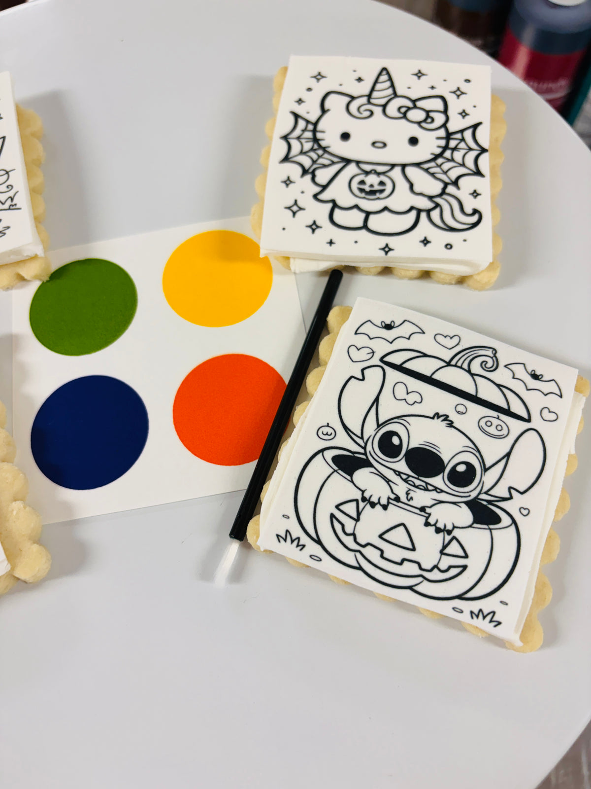 Kit prêt à décorer – Biscuits Halloween